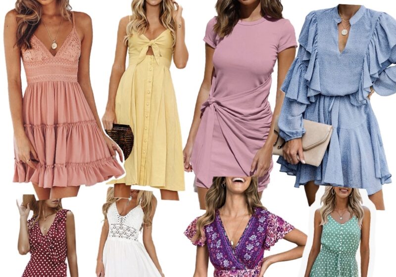 FUN DRESSES FOR THE SPRING & SUMMER